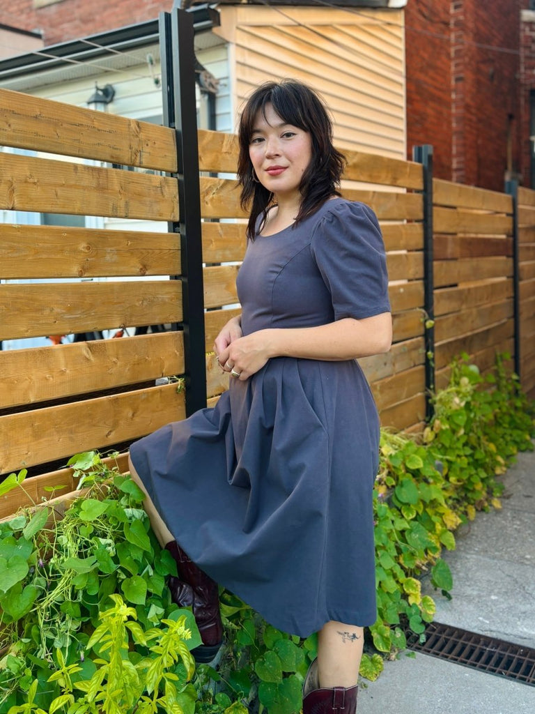 Birds of North America Crag Martin Dress (Navy) - Victoire BoutiqueBirds of North AmericaDresses Ottawa Boutique Shopping Clothing