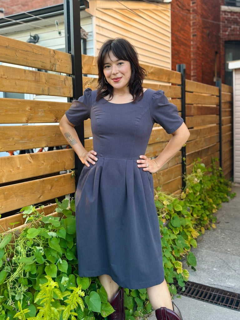 Birds of North America Crag Martin Dress (Navy) - Victoire BoutiqueBirds of North AmericaDresses Ottawa Boutique Shopping Clothing