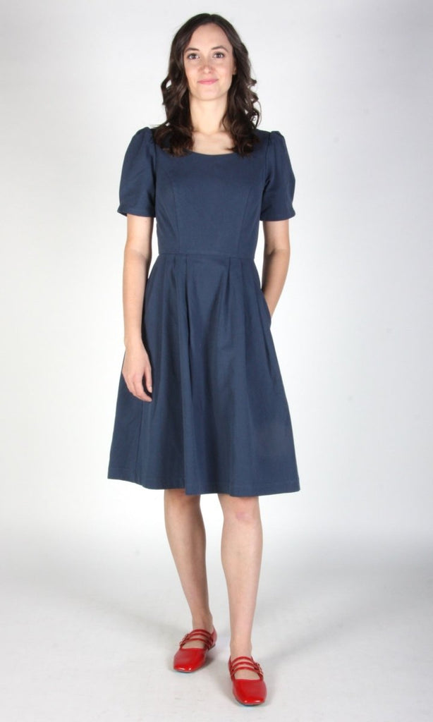 Birds of North America Crag Martin Dress (Navy) - Victoire BoutiqueBirds of North AmericaDresses Ottawa Boutique Shopping Clothing