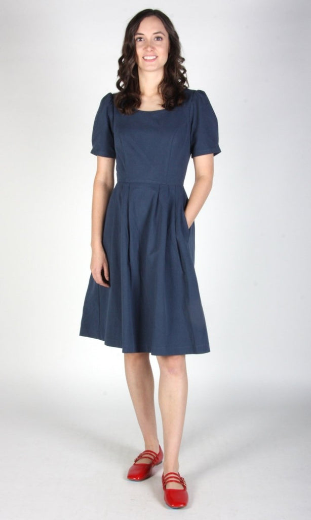 Birds of North America Crag Martin Dress (Navy) - Victoire BoutiqueBirds of North AmericaDresses Ottawa Boutique Shopping Clothing