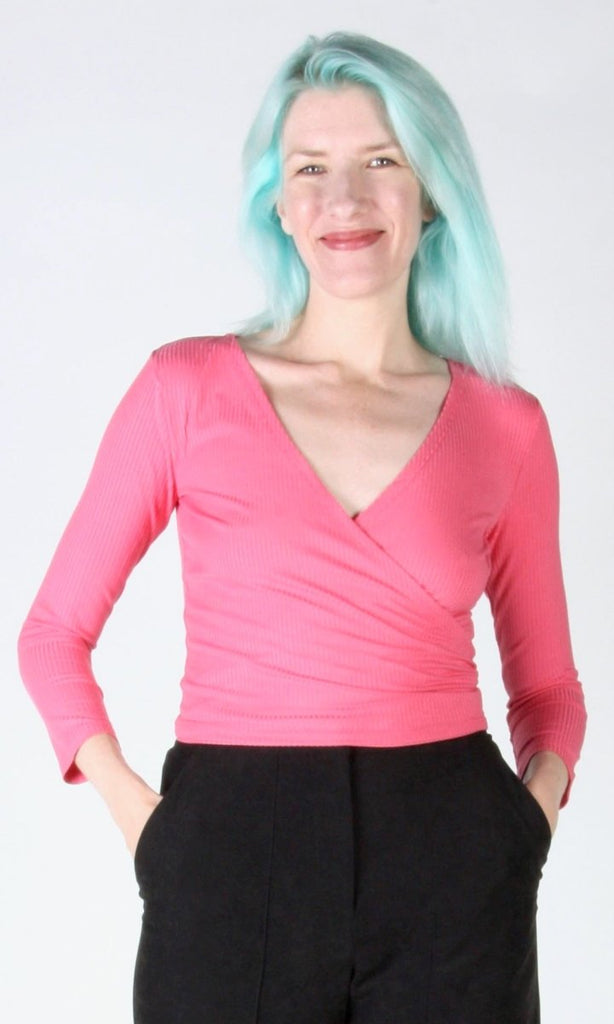 Birds of North America Crescentchest Top (Bazooka Pink) - Victoire BoutiqueBirds of North AmericaTops Ottawa Boutique Shopping Clothing