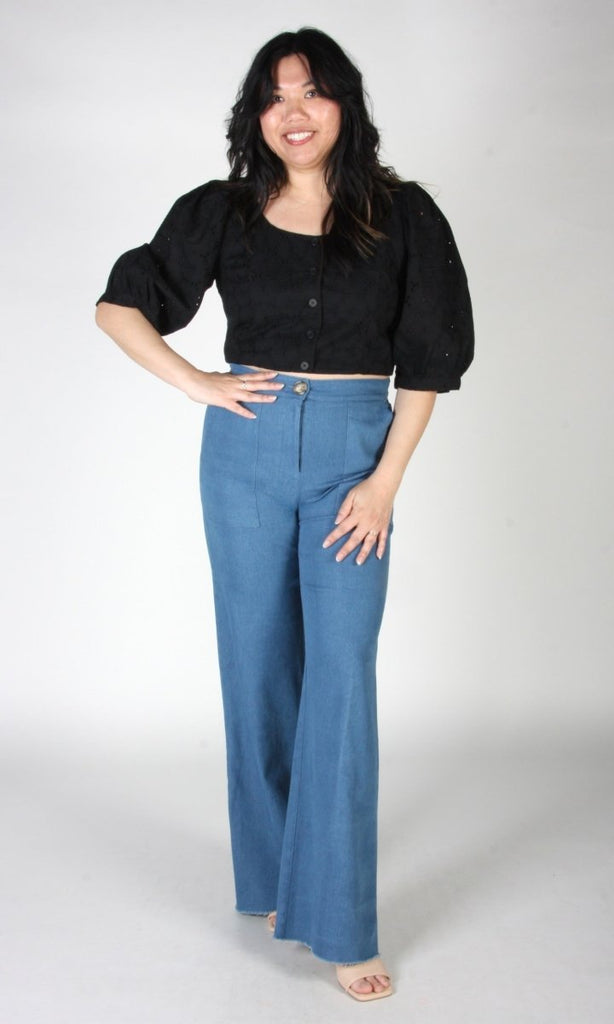 Birds of North America Esmerillon Top (Black) - Victoire BoutiqueBirds of North AmericaTops Ottawa Boutique Shopping Clothing