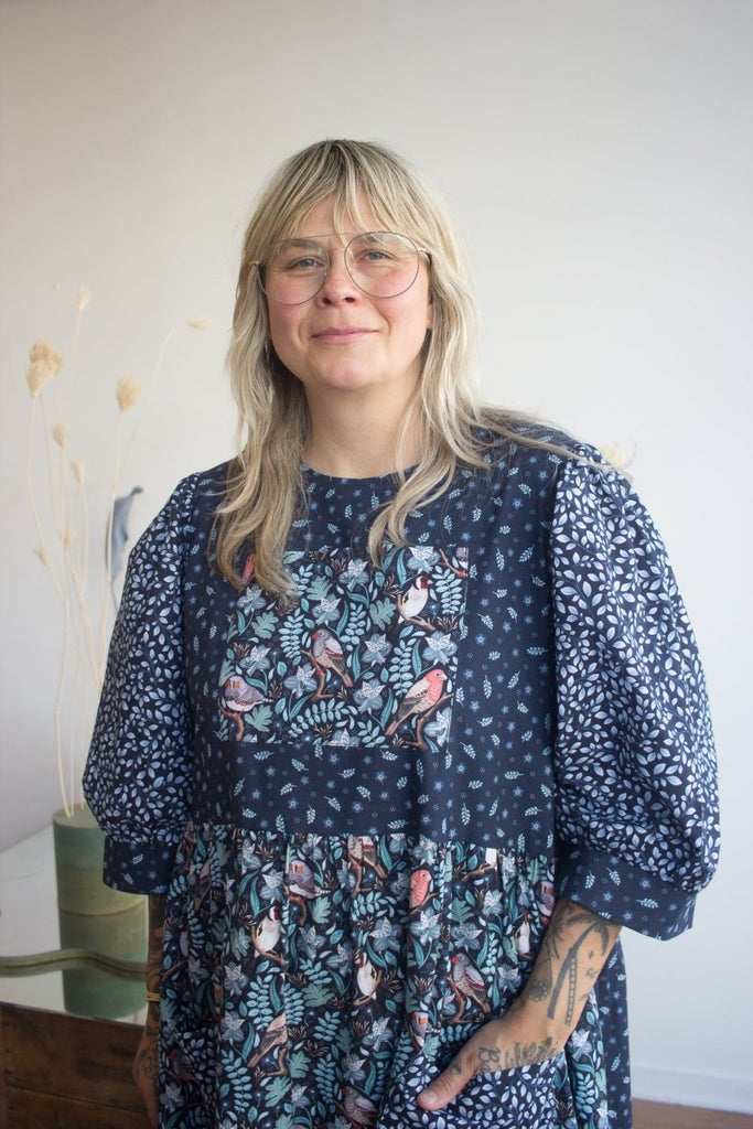 Birds of North America Fairywren Dress (Nest Friends) - Victoire BoutiqueBirds of North AmericaDresses Ottawa Boutique Shopping Clothing