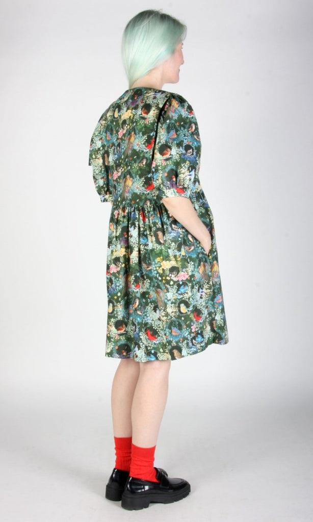 Birds of North America Fieldfare Dress (Aviary) - Victoire BoutiqueBirds of North AmericaDresses Ottawa Boutique Shopping Clothing