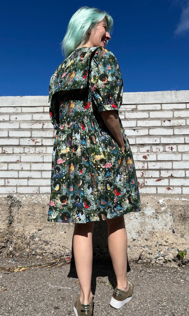 Birds of North America Fieldfare Dress (Aviary) - Victoire BoutiqueBirds of North AmericaDresses Ottawa Boutique Shopping Clothing