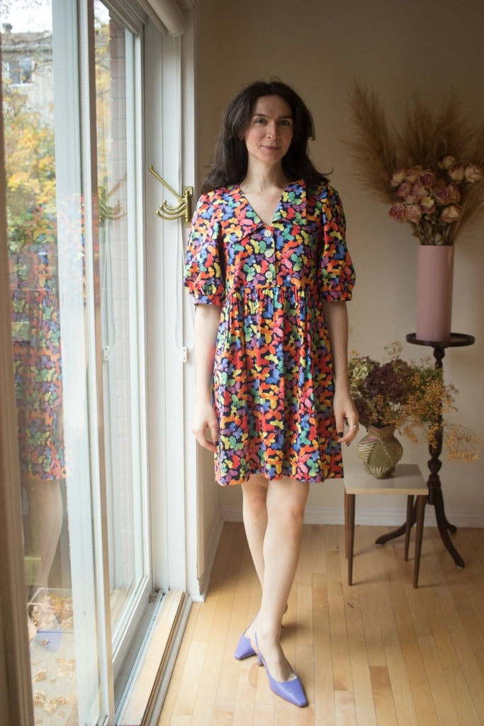 Birds of North America Fieldfare Dress (Lepidoptera) - Victoire BoutiqueBirds of North AmericaDresses Ottawa Boutique Shopping Clothing