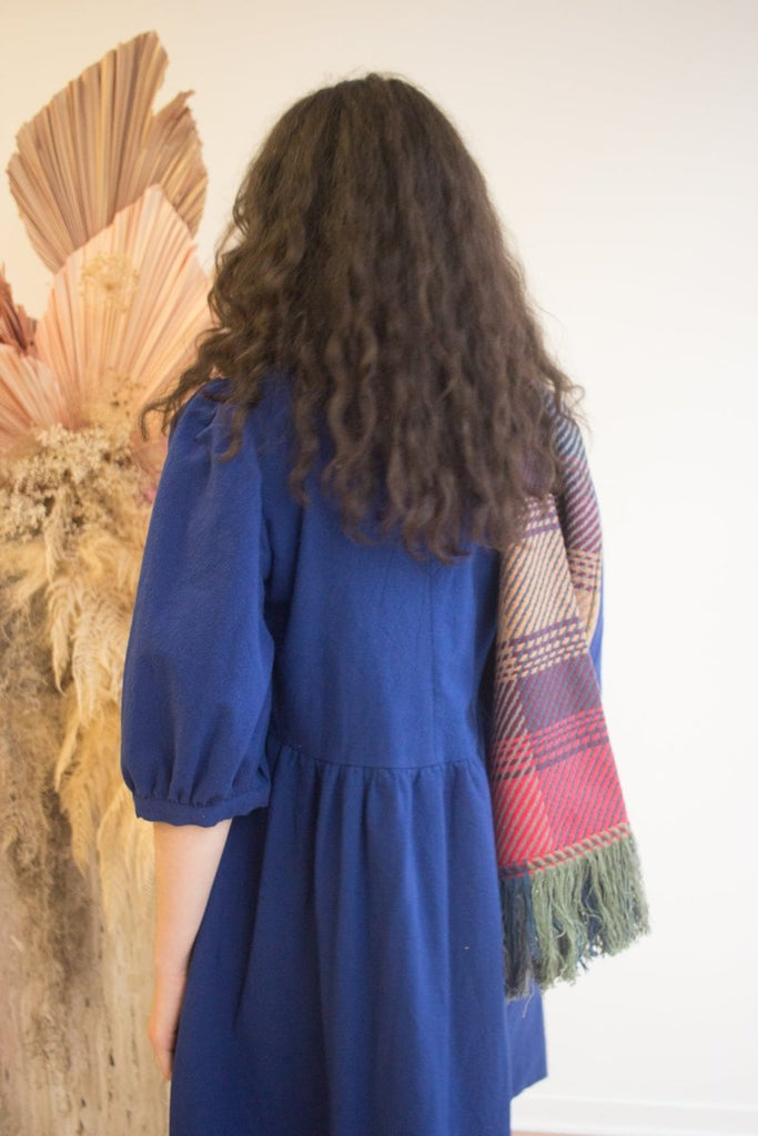 Birds of North America Flowerpiercer Dress (Indigo) - Victoire BoutiqueBirds of North AmericaDresses Ottawa Boutique Shopping Clothing