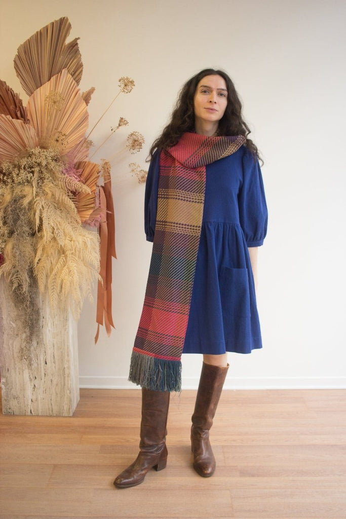 Birds of North America Flowerpiercer Dress (Indigo) - Victoire BoutiqueBirds of North AmericaDresses Ottawa Boutique Shopping Clothing