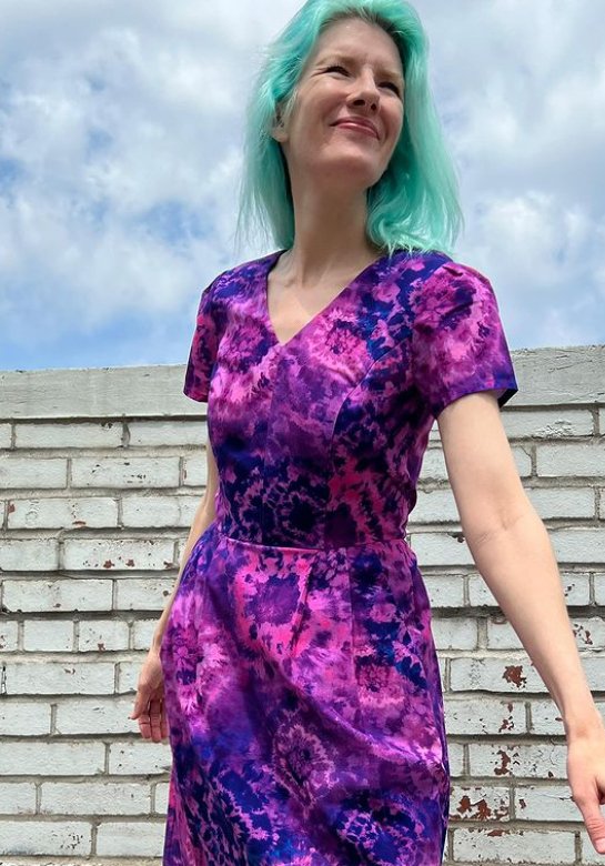 Birds of North America Fruit Dove Dress (McGurple) - Victoire BoutiqueBirds of North AmericaDresses Ottawa Boutique Shopping Clothing