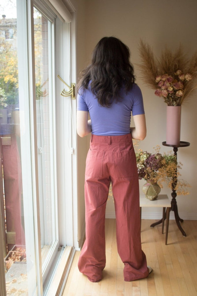 Birds of North America Illadopsis Pants (Rosewood) - Victoire BoutiqueBirds of North AmericaBottoms Ottawa Boutique Shopping Clothing