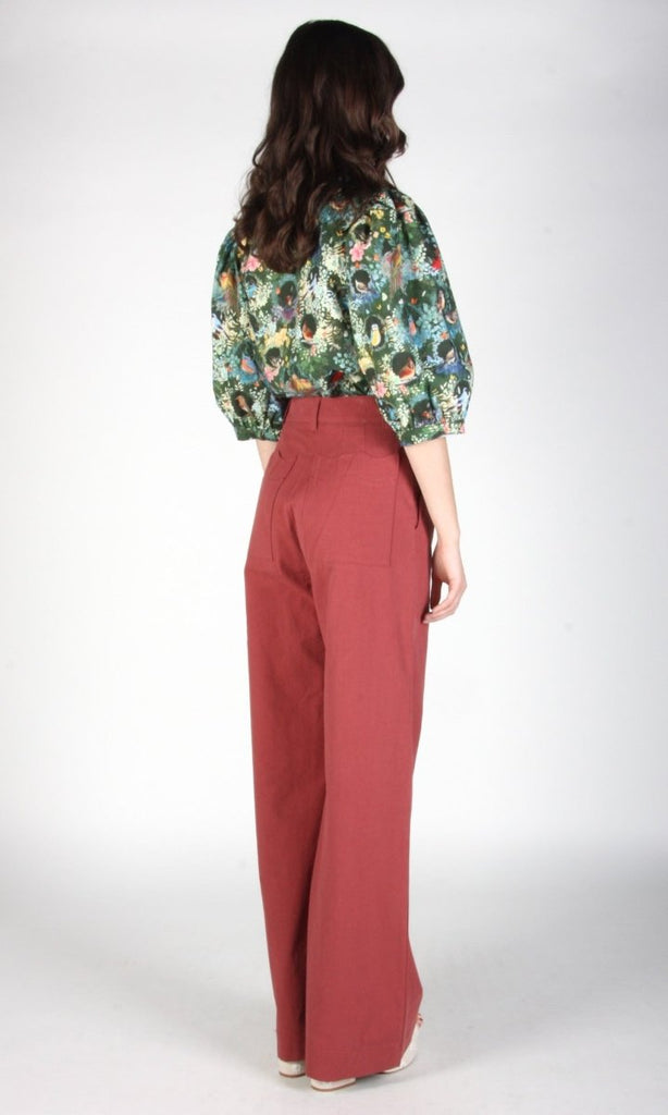 Birds of North America Illadopsis Pants (Rosewood) - Victoire BoutiqueBirds of North AmericaBottoms Ottawa Boutique Shopping Clothing