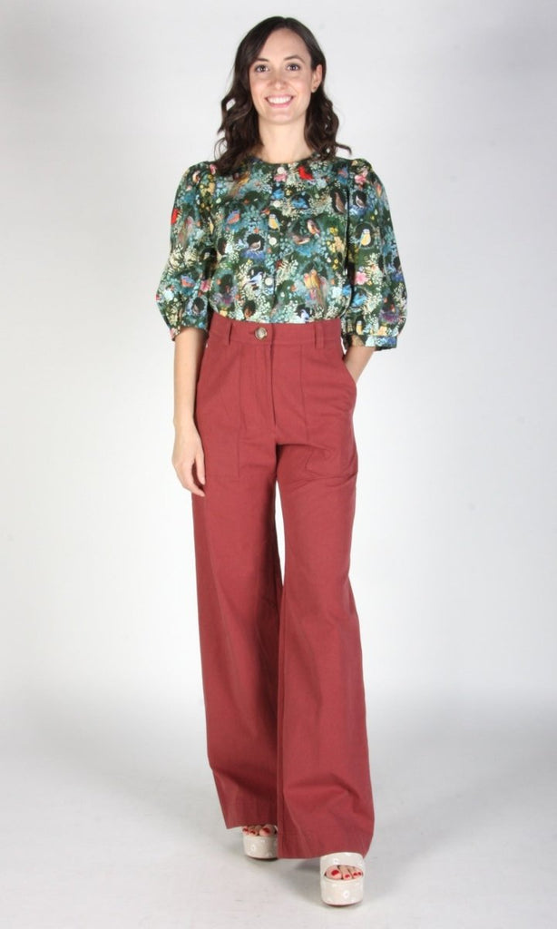 Birds of North America Illadopsis Pants (Rosewood) - Victoire BoutiqueBirds of North AmericaBottoms Ottawa Boutique Shopping Clothing