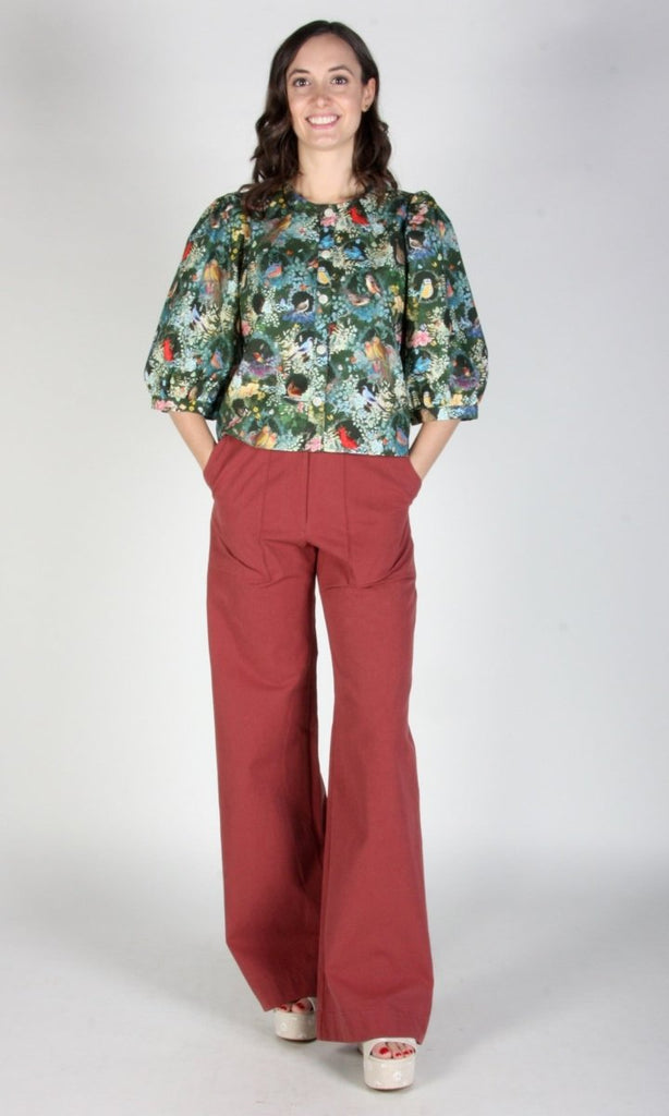 Birds of North America Illadopsis Pants (Rosewood) - Victoire BoutiqueBirds of North AmericaBottoms Ottawa Boutique Shopping Clothing