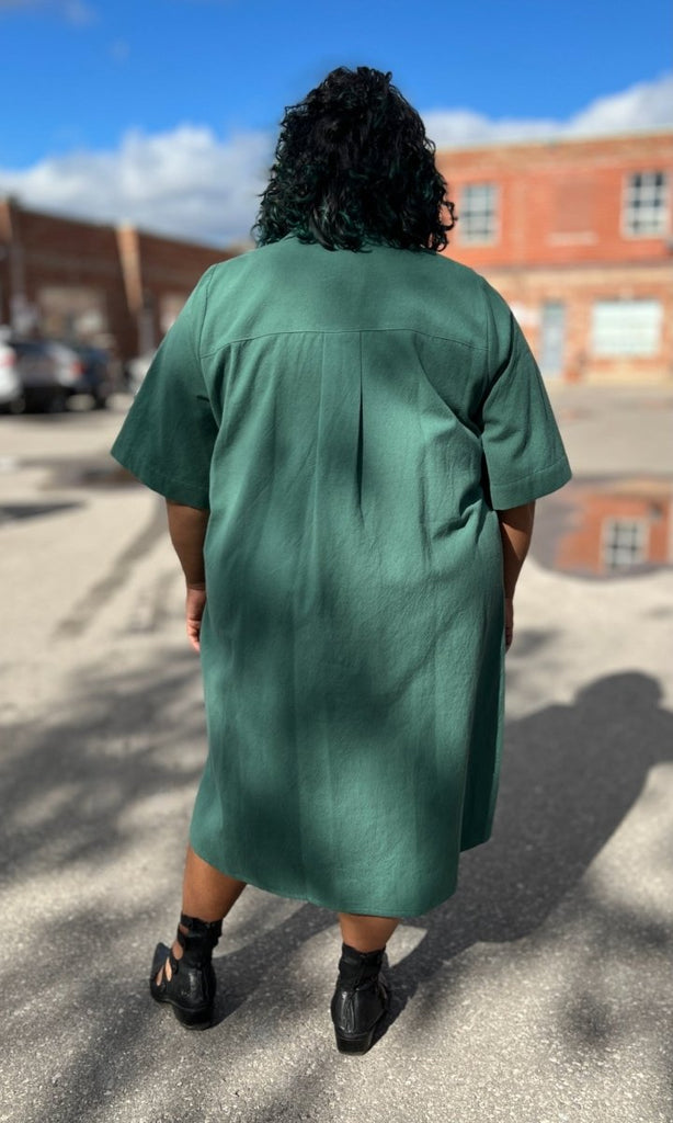 Birds of North America Ladyhawk Dress (Pine) - Victoire BoutiqueBirds of North AmericaDresses Ottawa Boutique Shopping Clothing