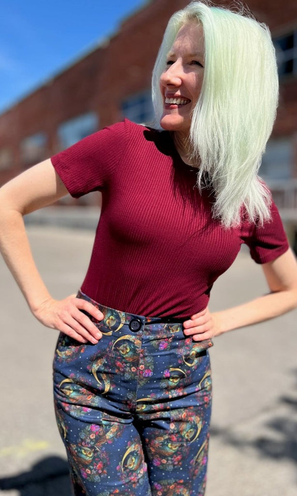 Birds of North America Marlin Pants (Night Owls) - Victoire BoutiqueBirds of North Americabottoms Ottawa Boutique Shopping Clothing