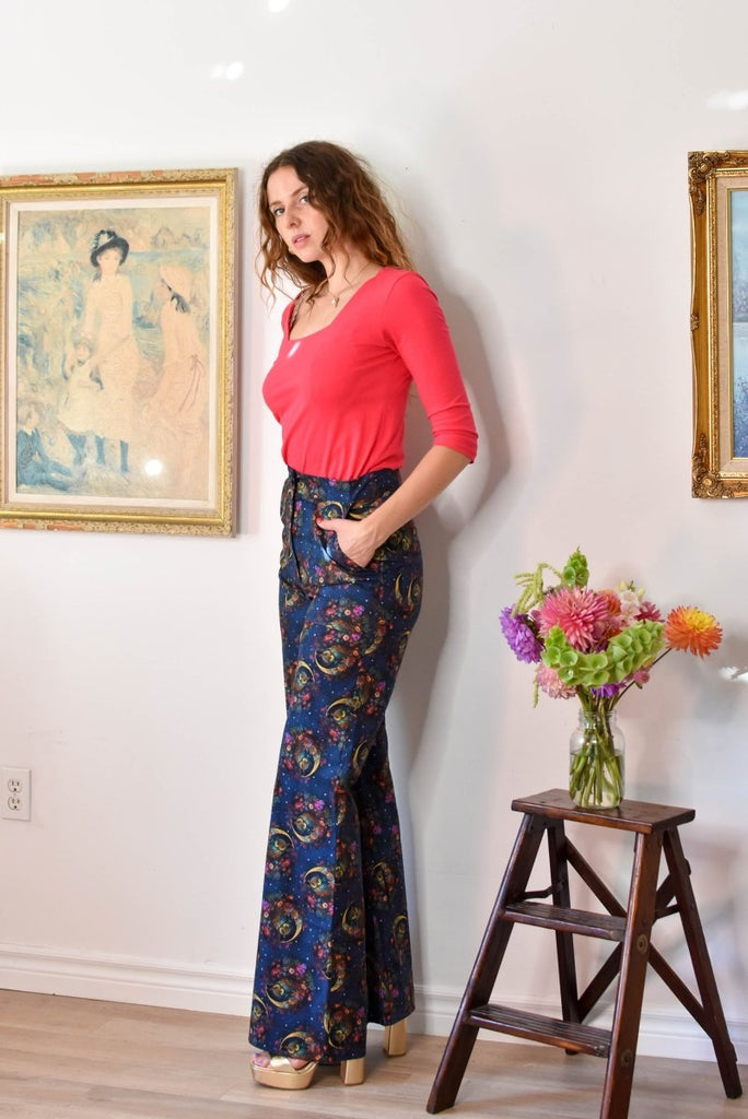 Birds of North America Marlin Pants (Night Owls) - Victoire BoutiqueBirds of North Americabottoms Ottawa Boutique Shopping Clothing