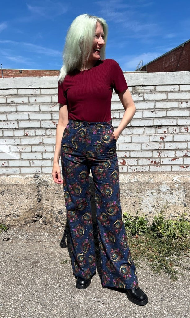 Birds of North America Marlin Pants (Night Owls) - Victoire BoutiqueBirds of North Americabottoms Ottawa Boutique Shopping Clothing