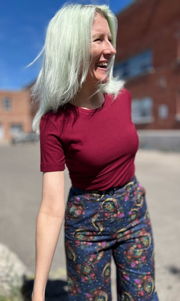 Birds of North America Marlin Pants (Night Owls) - Victoire BoutiqueBirds of North Americabottoms Ottawa Boutique Shopping Clothing