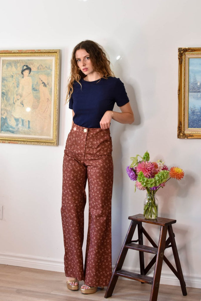 Birds of North America Marlin Pants (Parlour) - Victoire BoutiqueBirds of North Americabottoms Ottawa Boutique Shopping Clothing