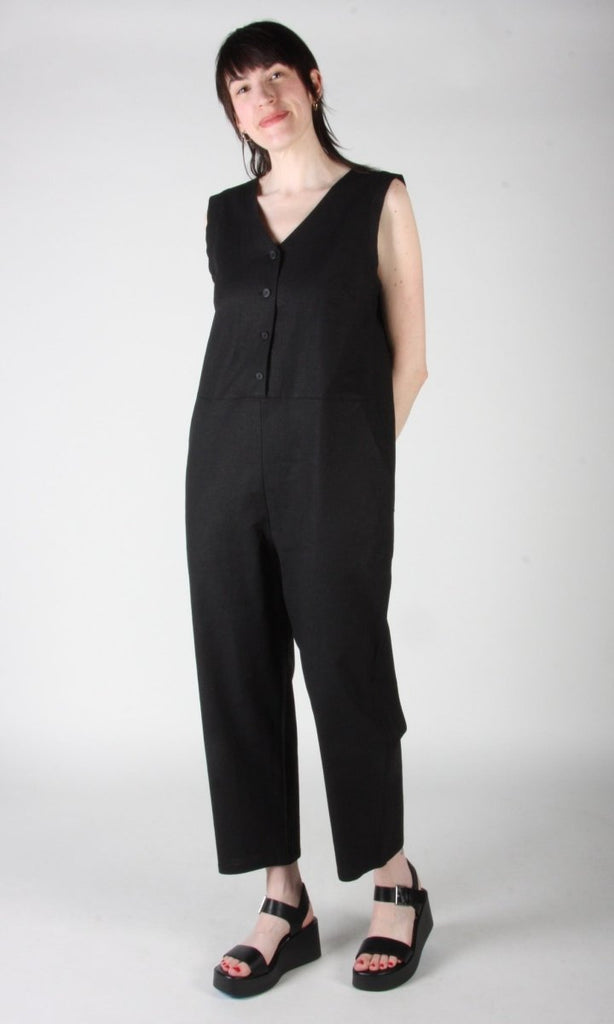 Birds of North America Myna Jumpsuit (Black) - Victoire BoutiqueBirds of North AmericaJumpsuits Ottawa Boutique Shopping Clothing