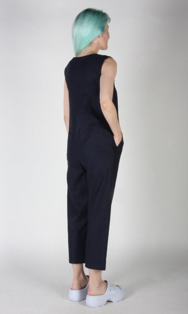 Birds of North America Myna Jumpsuit (Navy) - Victoire BoutiqueBirds of North AmericaJumpsuits Ottawa Boutique Shopping Clothing