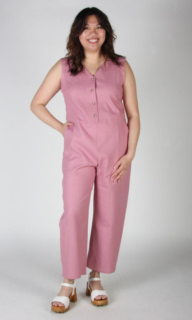 Birds of North America Myna Jumpsuit (Smoky Rose) - Victoire BoutiqueBirds of North AmericaJumpsuits Ottawa Boutique Shopping Clothing