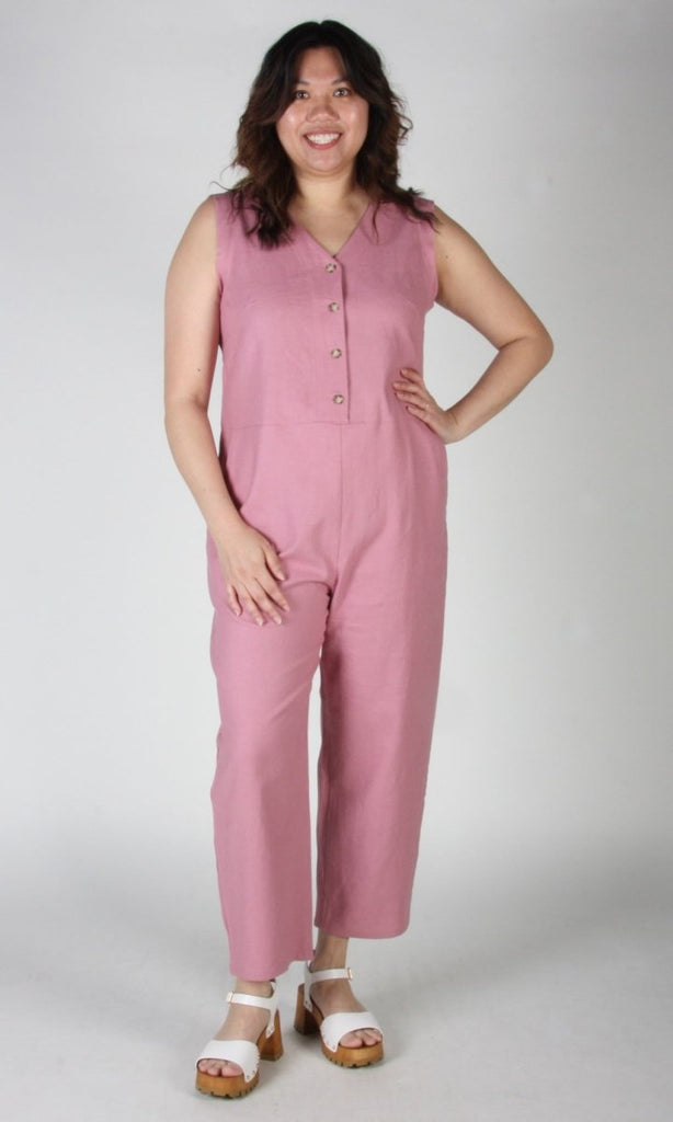 Birds of North America Myna Jumpsuit (Smoky Rose) - Victoire BoutiqueBirds of North AmericaJumpsuits Ottawa Boutique Shopping Clothing