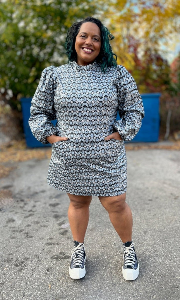 Birds of North America Nyctale Dress (Frost Bud) - Victoire BoutiqueBirds of North AmericaDresses Ottawa Boutique Shopping Clothing