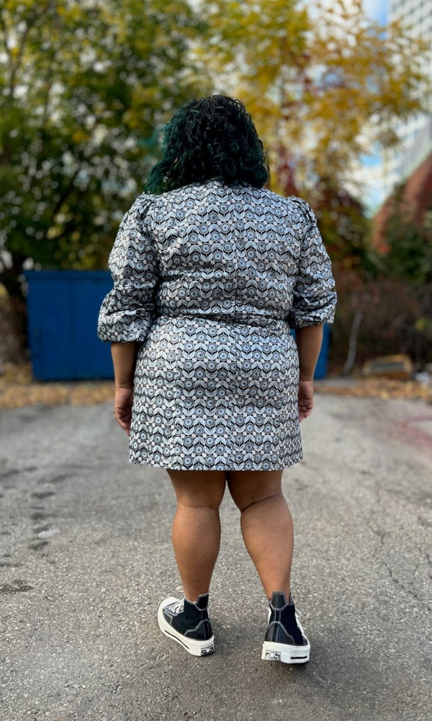 Birds of North America Nyctale Dress (Frost Bud) - Victoire BoutiqueBirds of North AmericaDresses Ottawa Boutique Shopping Clothing