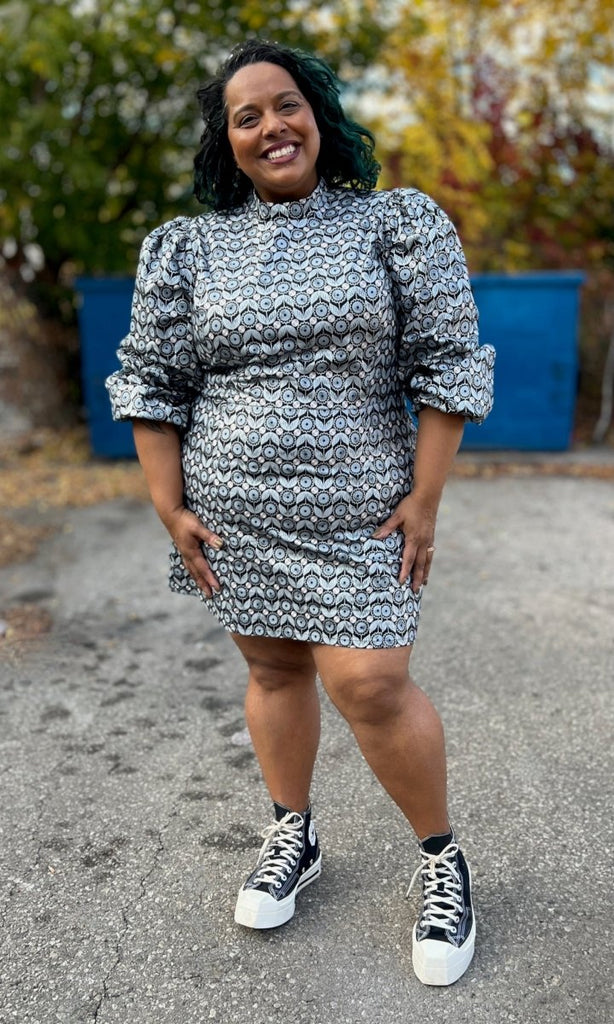 Birds of North America Nyctale Dress (Frost Bud) - Victoire BoutiqueBirds of North AmericaDresses Ottawa Boutique Shopping Clothing