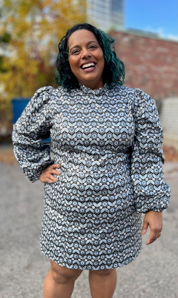 Birds of North America Nyctale Dress (Frost Bud) - Victoire BoutiqueBirds of North AmericaDresses Ottawa Boutique Shopping Clothing