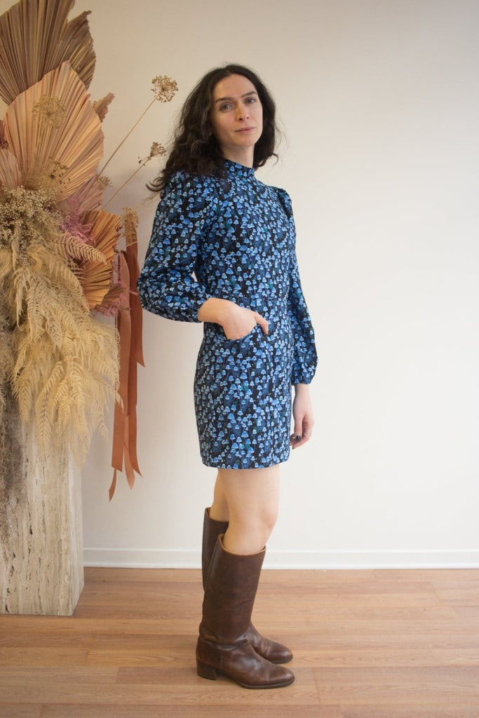 Birds of North America Nyctale Dress (Shroominescence) - Victoire BoutiqueBirds of North AmericaDresses Ottawa Boutique Shopping Clothing