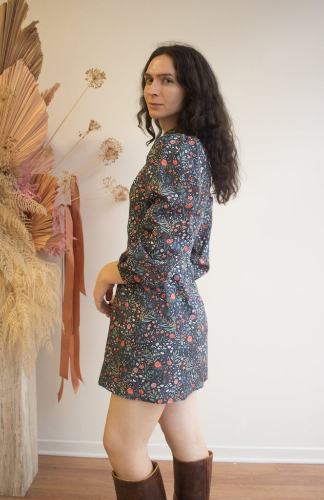 Birds of North America Nyctale Dress (Tramonto) - Victoire BoutiqueBirds of North AmericaDresses Ottawa Boutique Shopping Clothing