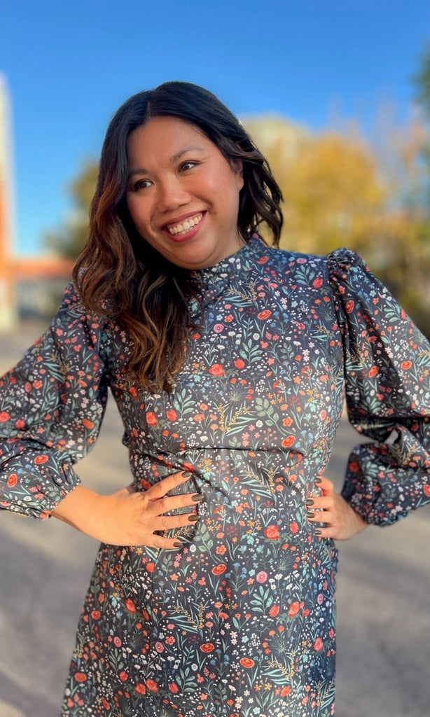 Birds of North America Nyctale Dress (Tramonto) - Victoire BoutiqueBirds of North AmericaDresses Ottawa Boutique Shopping Clothing