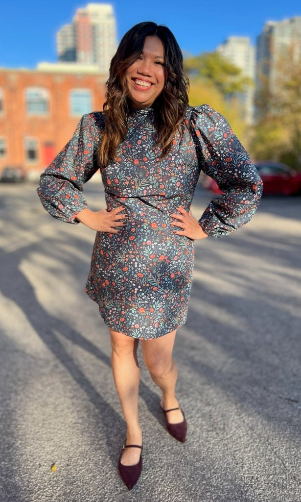 Birds of North America Nyctale Dress (Tramonto) - Victoire BoutiqueBirds of North AmericaDresses Ottawa Boutique Shopping Clothing