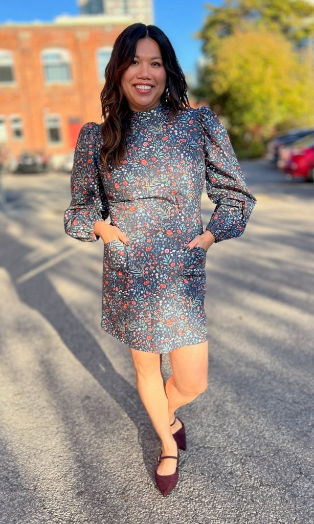 Birds of North America Nyctale Dress (Tramonto) - Victoire BoutiqueBirds of North AmericaDresses Ottawa Boutique Shopping Clothing