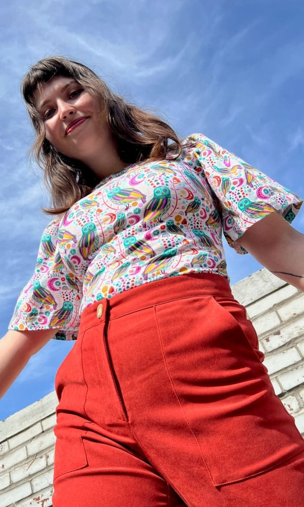 Birds of North America Peahen Top (Call My Name) - Victoire BoutiqueBirds of North AmericaTops Ottawa Boutique Shopping Clothing