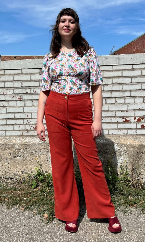 Birds of North America Peahen Top (Call My Name) - Victoire BoutiqueBirds of North AmericaTops Ottawa Boutique Shopping Clothing