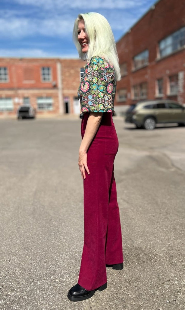 Birds of North America Peahen Top (Maud) - Victoire BoutiqueBirds of North AmericaTops Ottawa Boutique Shopping Clothing