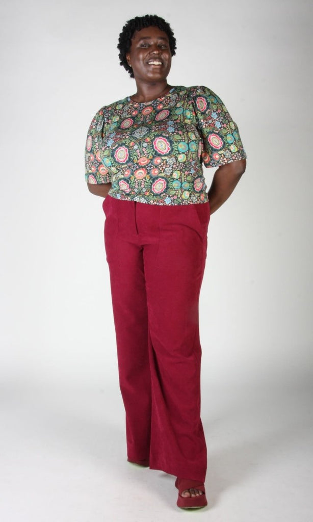 Birds of North America Peahen Top (Maud) - Victoire BoutiqueBirds of North AmericaTops Ottawa Boutique Shopping Clothing