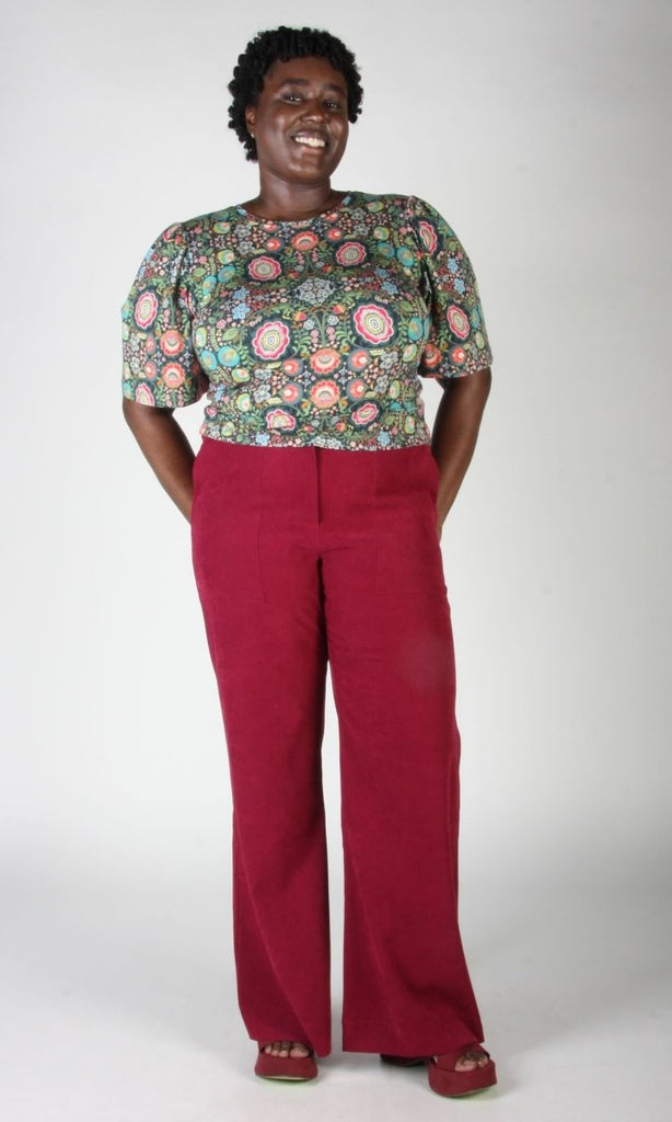 Birds of North America Peahen Top (Maud) - Victoire BoutiqueBirds of North AmericaTops Ottawa Boutique Shopping Clothing