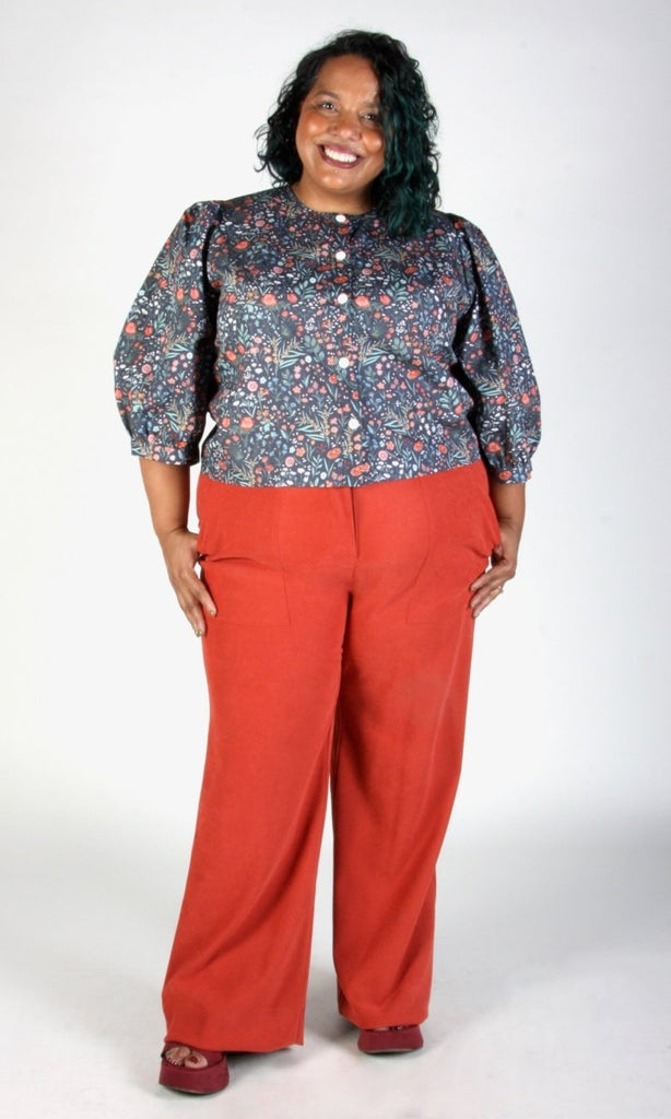 Birds of North America Serin Blouse (Tramonto) - Victoire BoutiqueBirds of North AmericaTops Ottawa Boutique Shopping Clothing