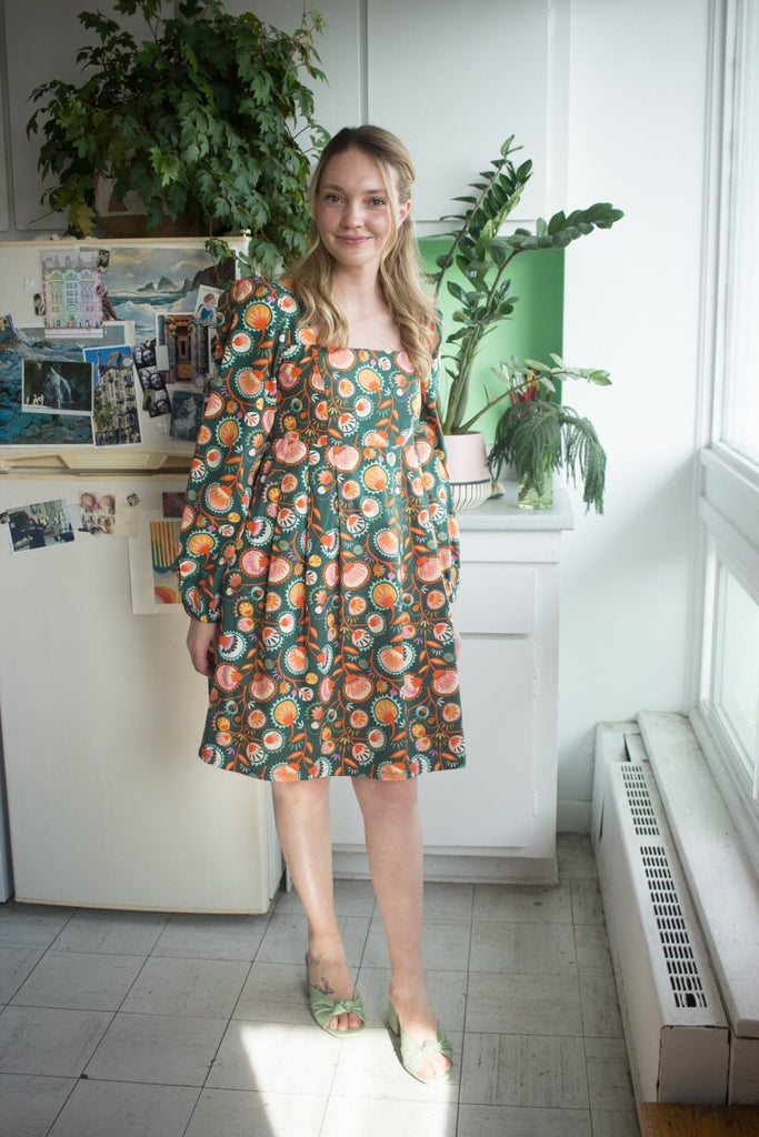 Birds of North America Tailorbird Dress (Triffids) - Victoire BoutiqueBirds of North AmericaDresses Ottawa Boutique Shopping Clothing