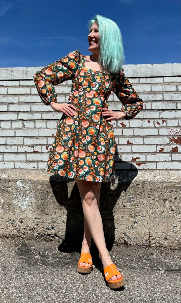 Birds of North America Tailorbird Dress (Triffids) - Victoire BoutiqueBirds of North AmericaDresses Ottawa Boutique Shopping Clothing