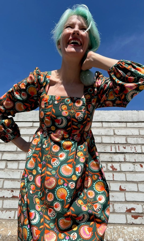 Birds of North America Tailorbird Dress (Triffids) - Victoire BoutiqueBirds of North AmericaDresses Ottawa Boutique Shopping Clothing