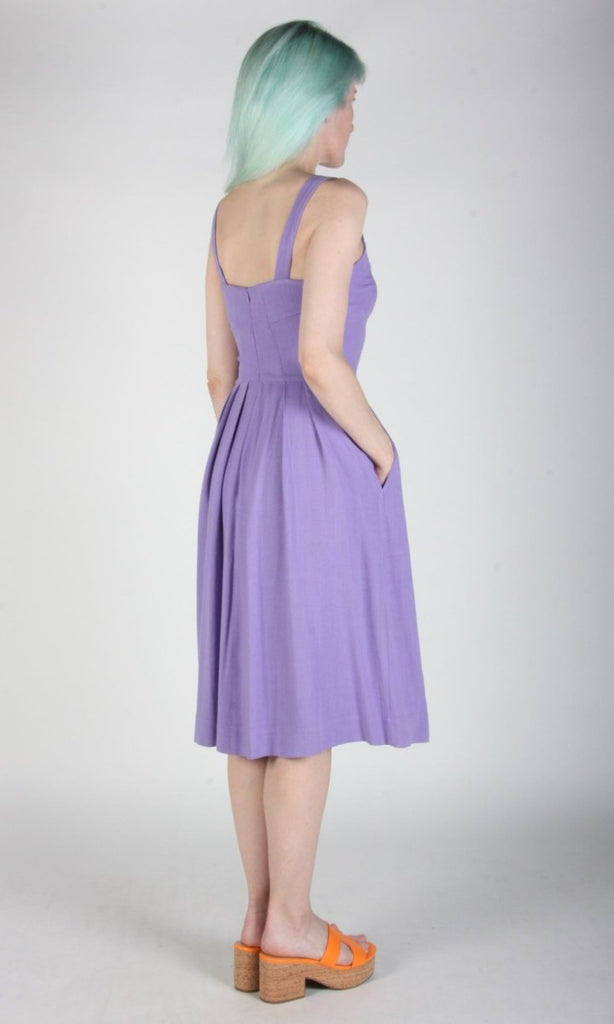 Birds of North America Thornbill Dress (Lilac) - Victoire BoutiqueBirds of North AmericaDresses Ottawa Boutique Shopping Clothing