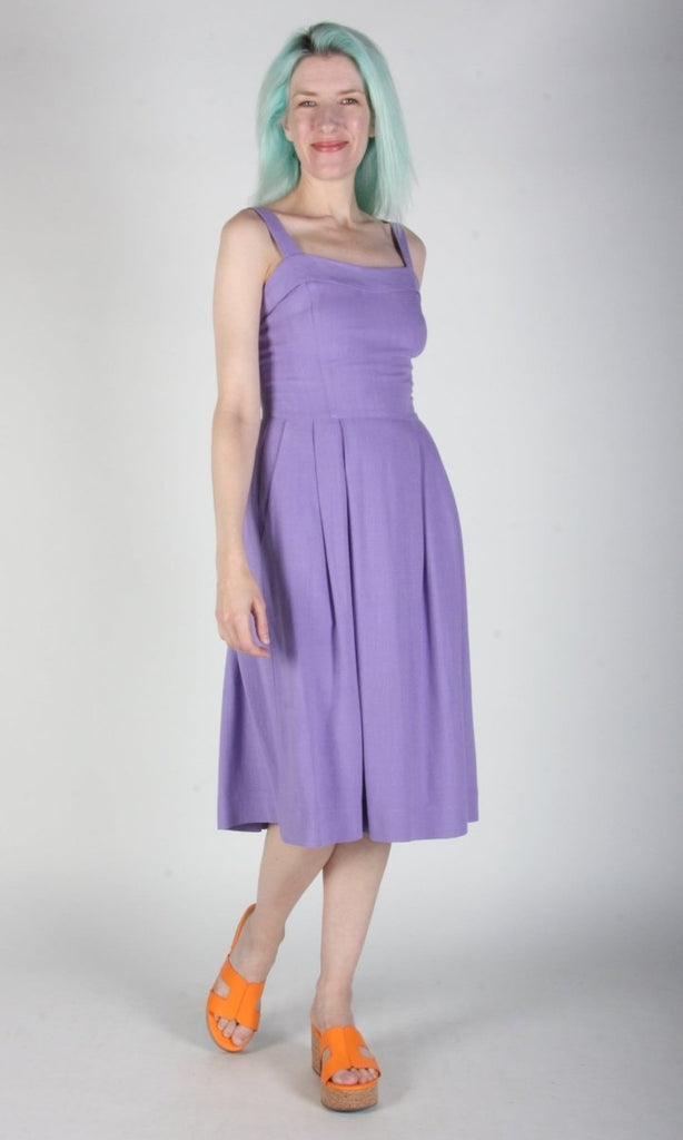 Birds of North America Thornbill Dress (Lilac) - Victoire BoutiqueBirds of North AmericaDresses Ottawa Boutique Shopping Clothing