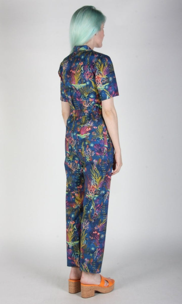 Birds of North America Twillick Jumpsuit (Undersea Gardens) - Victoire BoutiqueBirds of North AmericaJumpsuits Ottawa Boutique Shopping Clothing