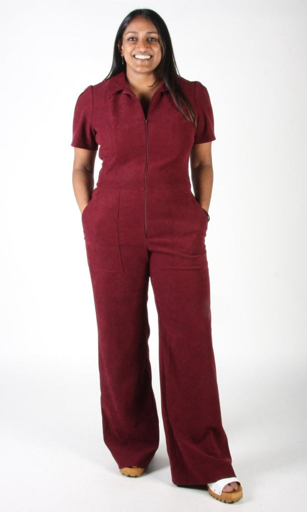 Birds of North America Tyrannulet Jumpsuit (Bramble) - Victoire BoutiqueBirds of North AmericaJumpsuits Ottawa Boutique Shopping Clothing