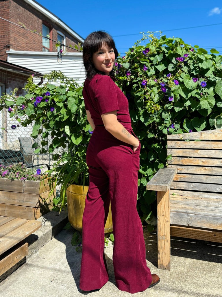 Birds of North America Tyrannulet Jumpsuit (Bramble) - Victoire BoutiqueBirds of North AmericaJumpsuits Ottawa Boutique Shopping Clothing